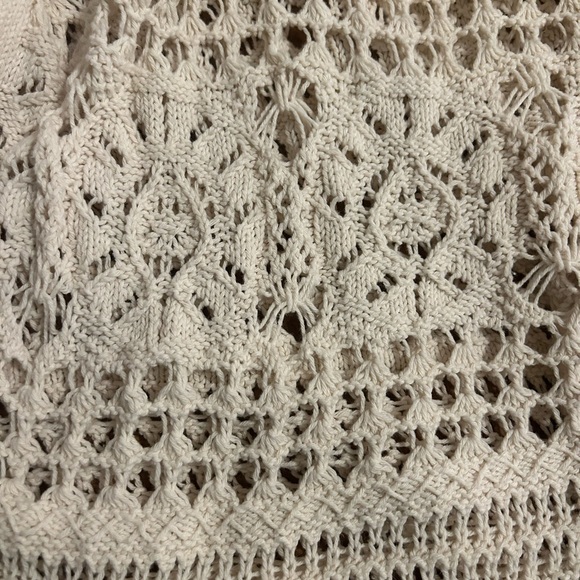 Lucky Brand crochet cardigan - Picture 3 of 3